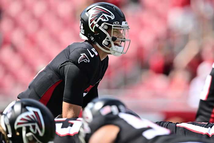 Atlanta Falcons QB Desmond Ridder